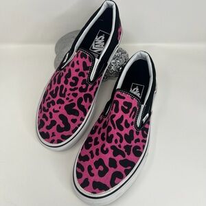 Vans Classic Slip-on Pink Leopard.